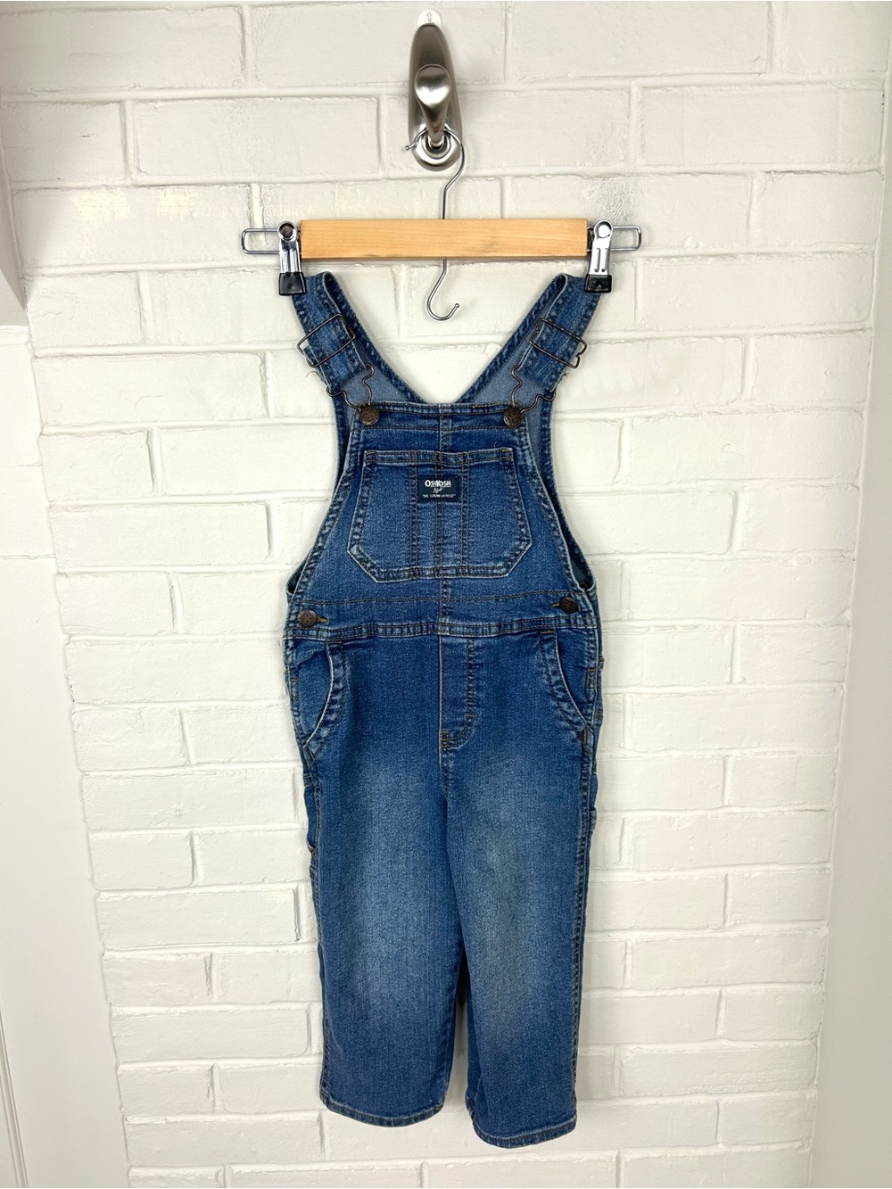 OshKosh B’Gosh Kids Denim Overalls Size 3T